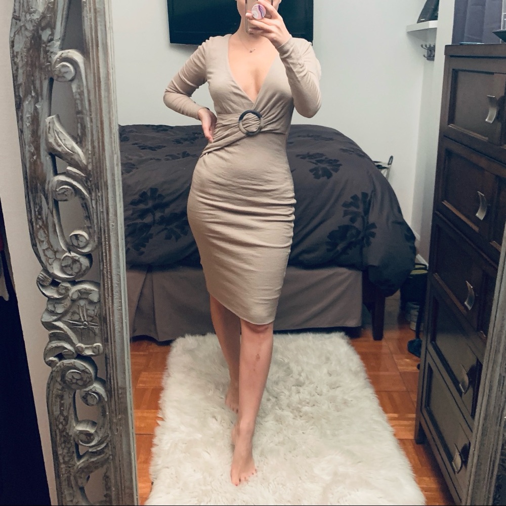 Kookai Tan Dress